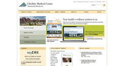 Desktop Screenshot of cheshire-med.com