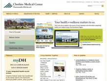 Tablet Screenshot of cheshire-med.com